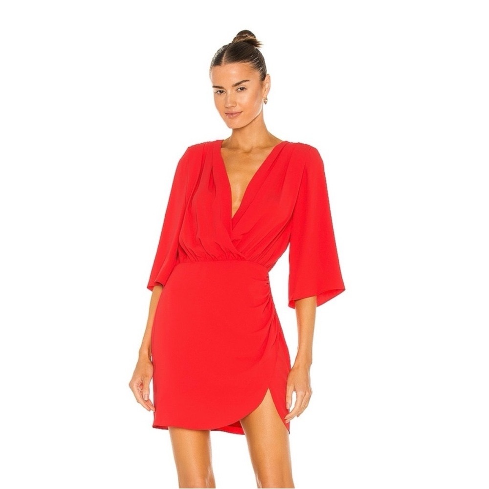 Amanda Uprichard Crimson Dress